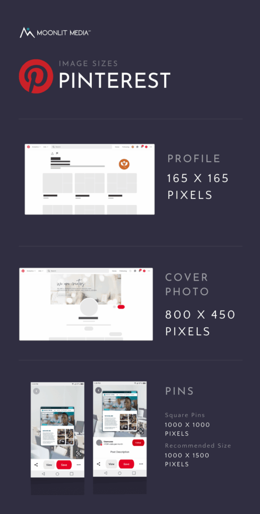 Pinterest Photo Sizes