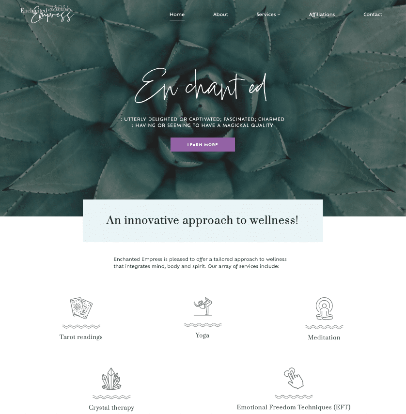 | Moonlit Media LLC Enchanted Empress - Clear and Intuitive Navigation