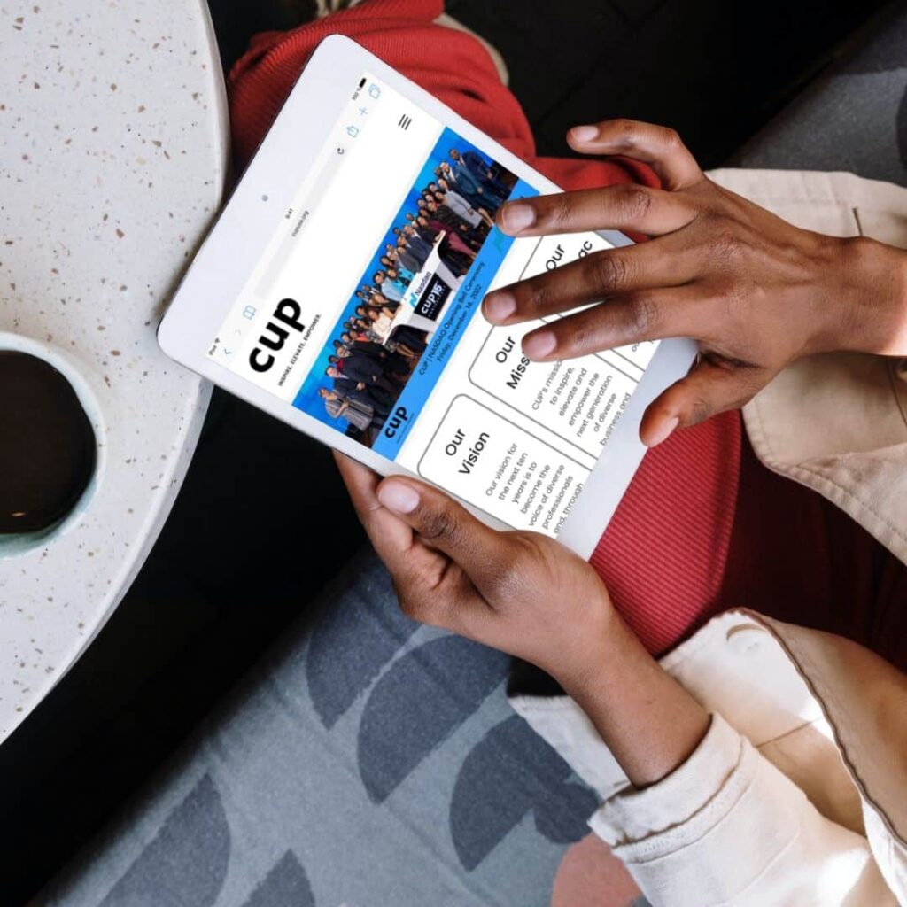 CUP USA - Website Design