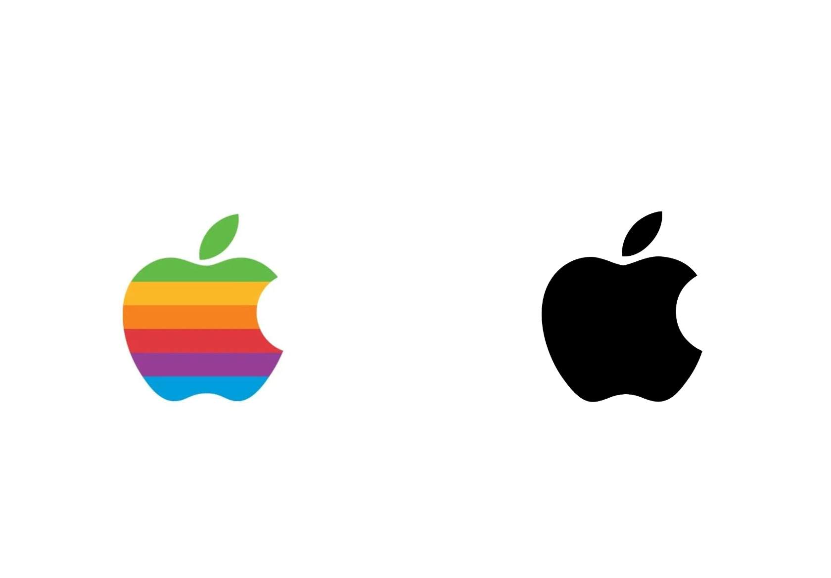 Apple Logo Redesigns: From Rainbow to Sleek Simplicity