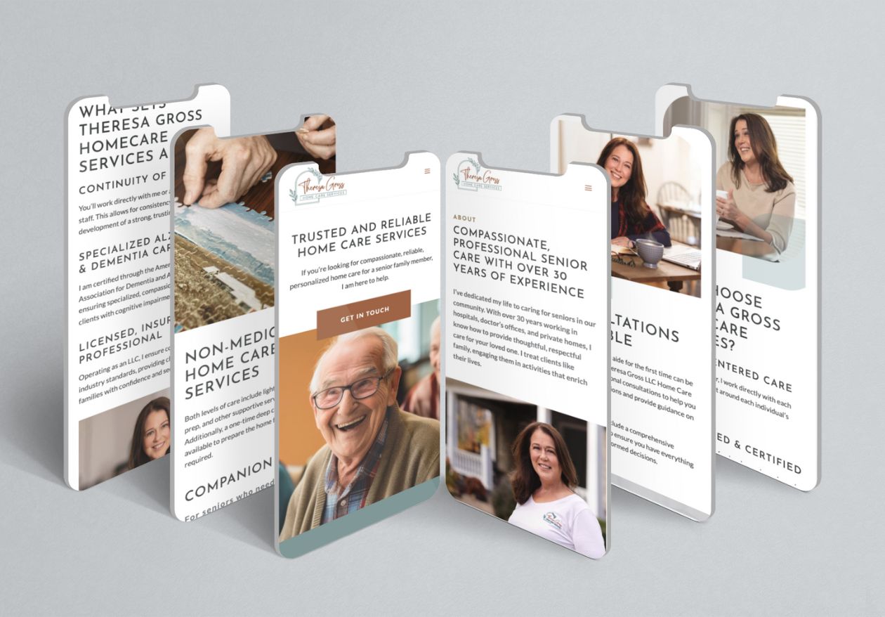 A set of eye-catching brochures with unique visuals, promoting "Moonlit Media: Your Partner in Website Design."