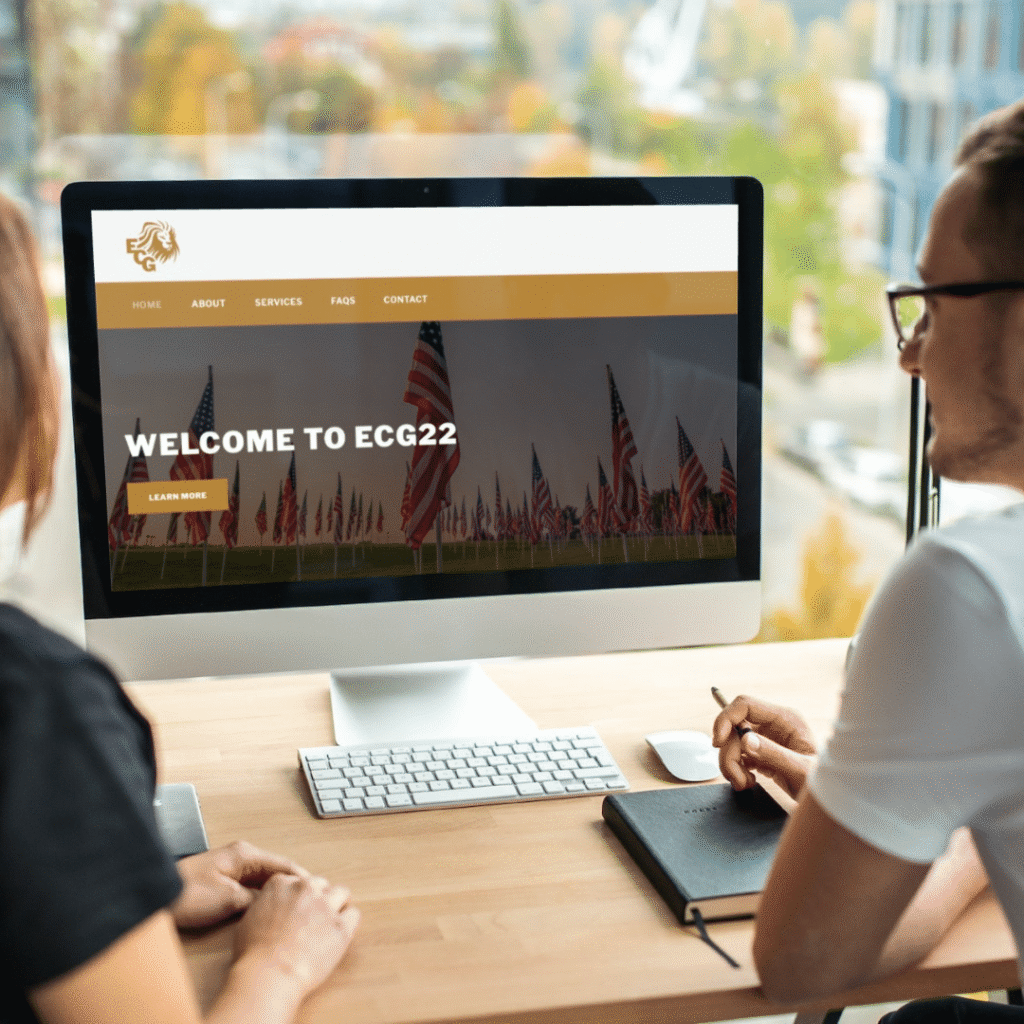 136 | Moonlit Media LLC ECG - Custom Built Website