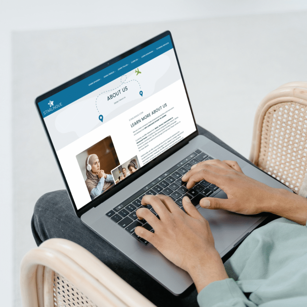 150 | Moonlit Media LLC Starlingue - Learn a Language Website