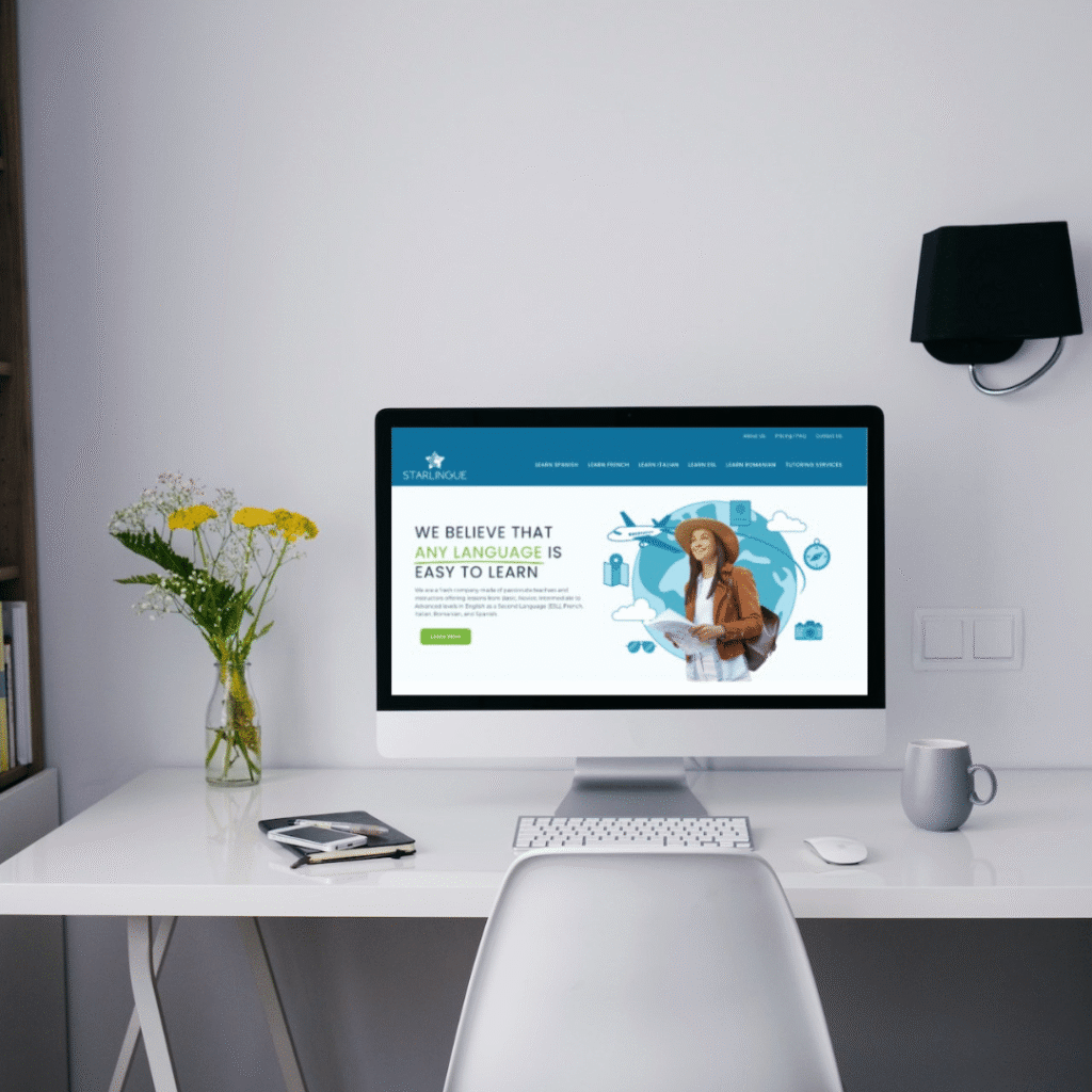 152 | Moonlit Media LLC Starlingue - Website Design