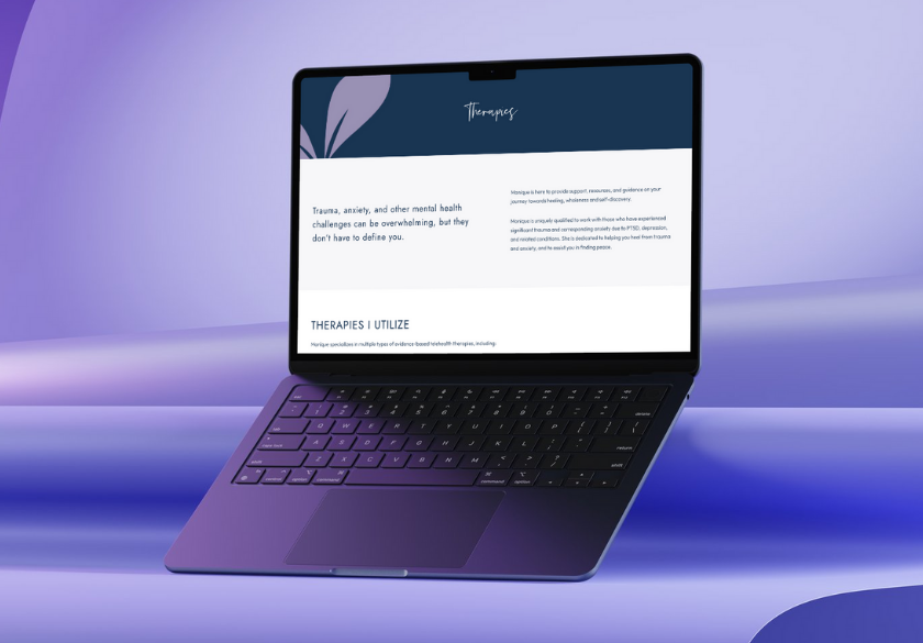 write an authentic bio for your therapist website use a friendly conversational tone