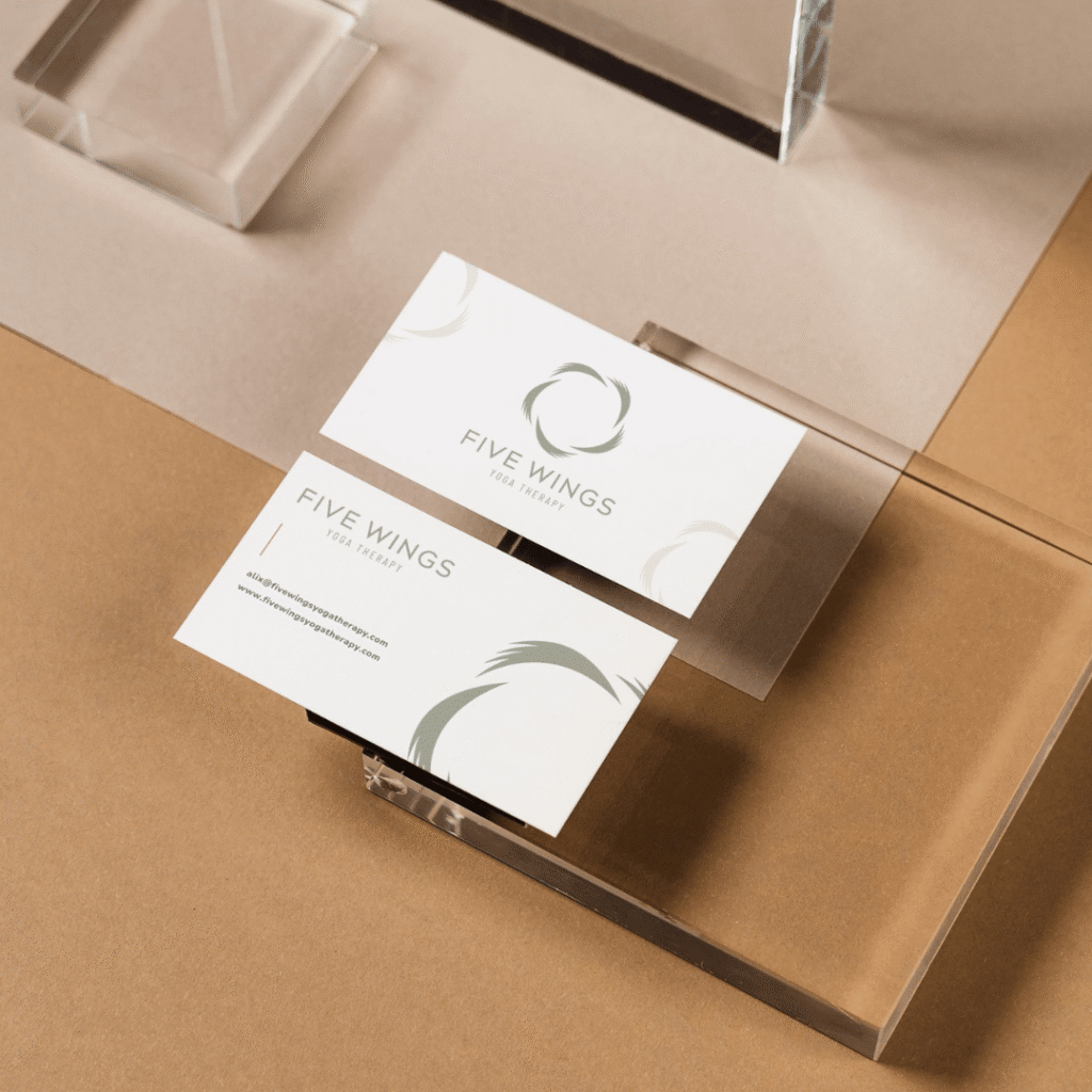 Yoga Business Card Design