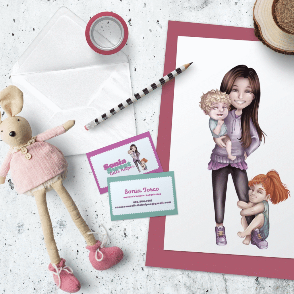 Illustration and Business Cards