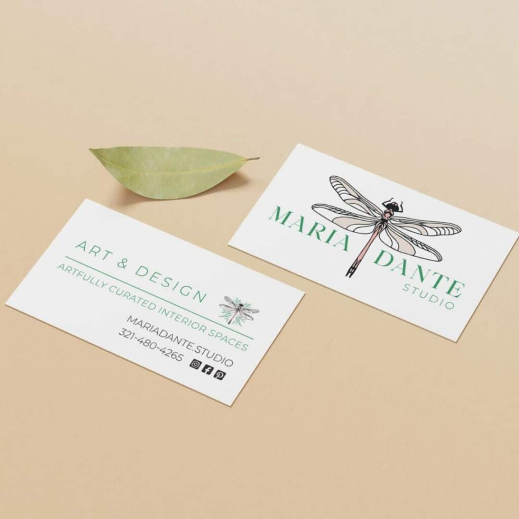 Dragonfly Elegant Logo