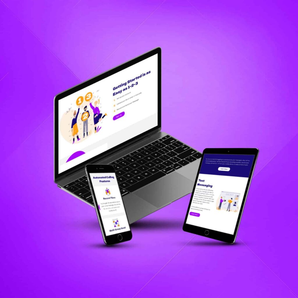 Automated Calling Website