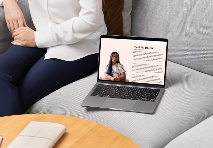 write an authentic bio for your therapist website balance professionalism with personality