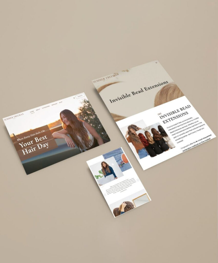 Hair Salon Web Design