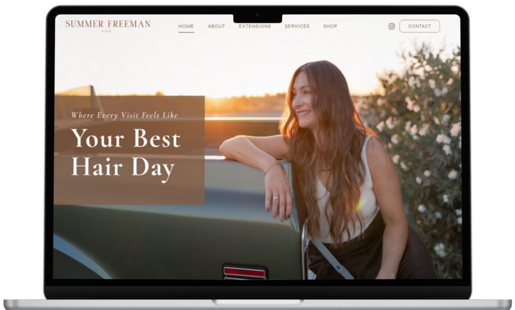 Summer Freeman Hair Website