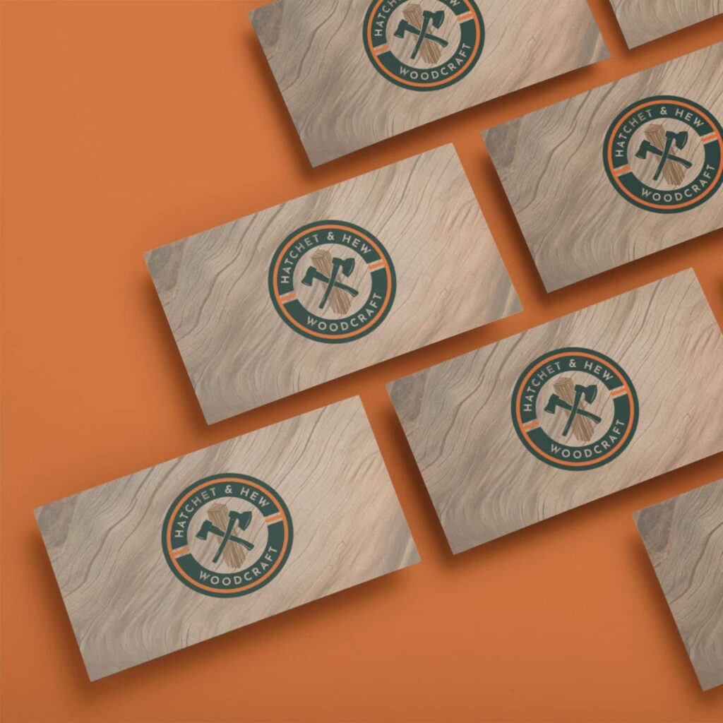Wood Business Cards