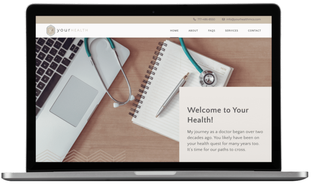 | Moonlit Media LLC Your Health Web Design