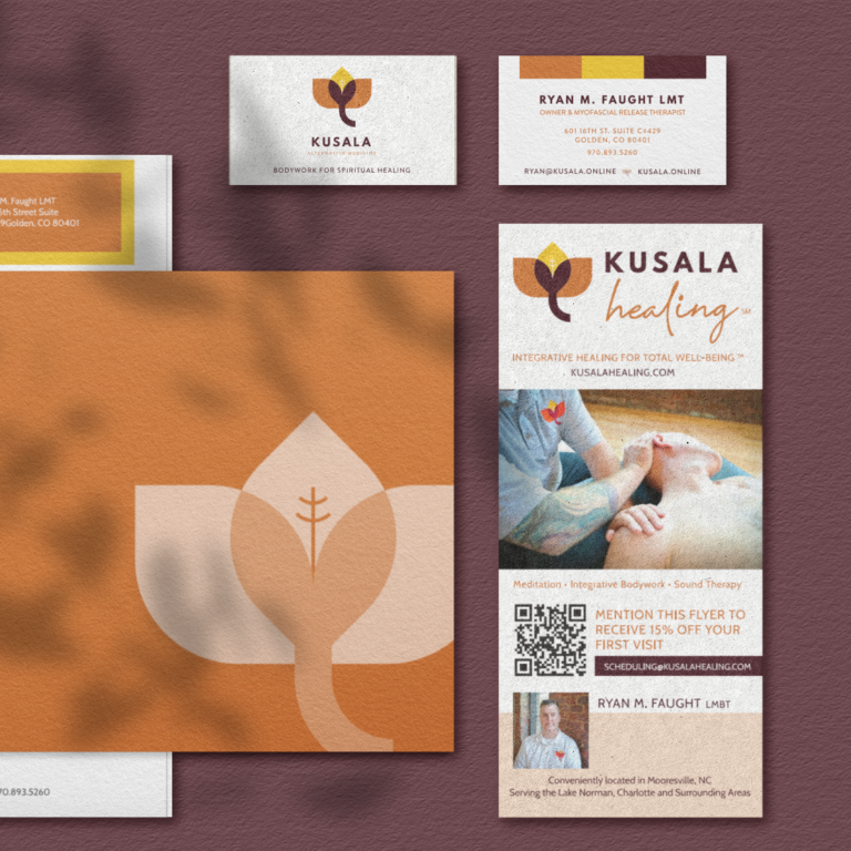 Professional Stationery Design for Healing Arts in Colorado