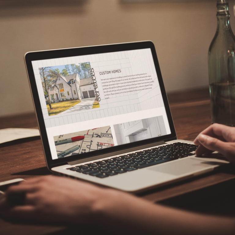 Professional Web Design for Custom Home Builder in Georgia